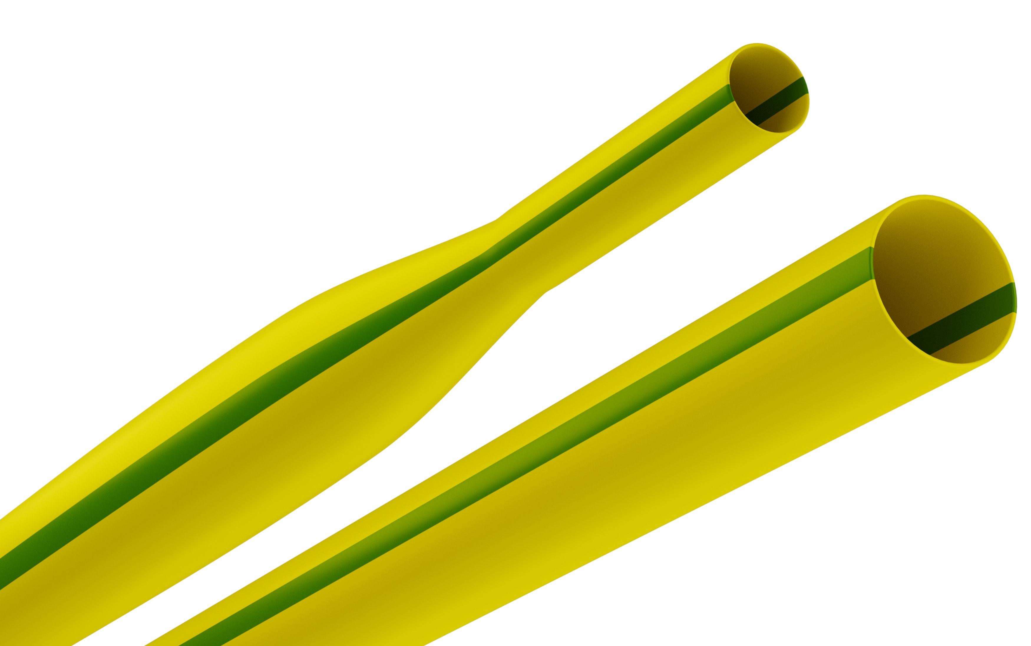 Изображение товара ЭРА Термоусадочная трубка NO-224-441 ТТУ нг-LS 10/5 жёлто-зелёная в отрезках по 1 м 25 шт