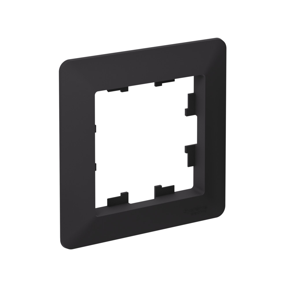 Изображение товара AtlasDesign Air Рамка карбон, 85x85 мм, IP20, черная