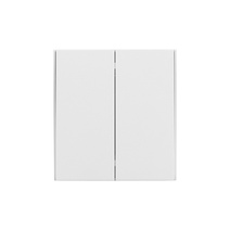 Изображение товара KRANZ STRONG Выключатель 2 кл проходной (переключатель) 10А с/у жемчуг, с 1-пост. рамкой