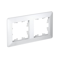 Изображение товара Systeme Electric AtlasDesign Air Белый/дымчатый белый Рамка 2-ая