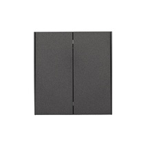 Изображение товара KRANZ STRONG Выключатель для жалюзи 2 кл графит 10 А