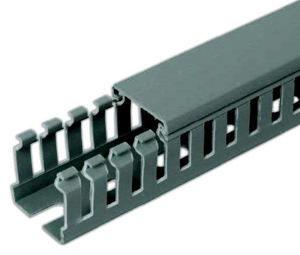 Legrand Кабель-канал (крышка + основание) Transcab - 40x40 мм - серый RAL 7030