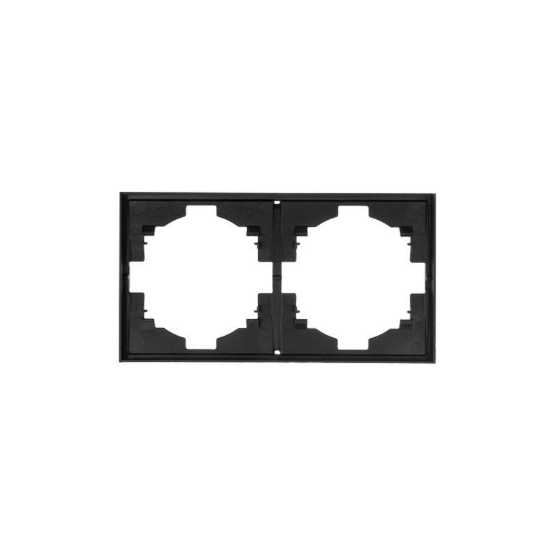 Изображение товара KRANZ STRONG Рамка 2-постовая антрацит