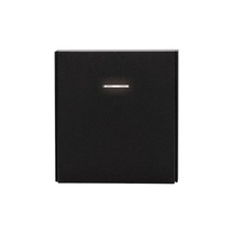 Изображение товара KRANZ STRONG Выключатель 1 кл проходной с подсветкой антрацит