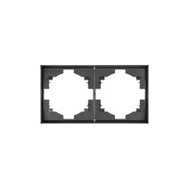 Изображение товара KRANZ STRONG Рамка 2-постовая графит