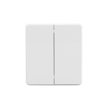 Изображение товара KRANZ ROUND Выключатель 2 кл 10А с/у перламутр, с 1-пост. рамкой