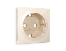 Изображение товара Ambrella Volt Лицевая панель ALFA (Бежевый глянец) для электрической розетки с заземлением QUANT AP3060 Изображение товара Ambrella Volt Лицевая панель ALFA (Бежевый глянец) для электрической розетки с заземлением QUANT AP3060
