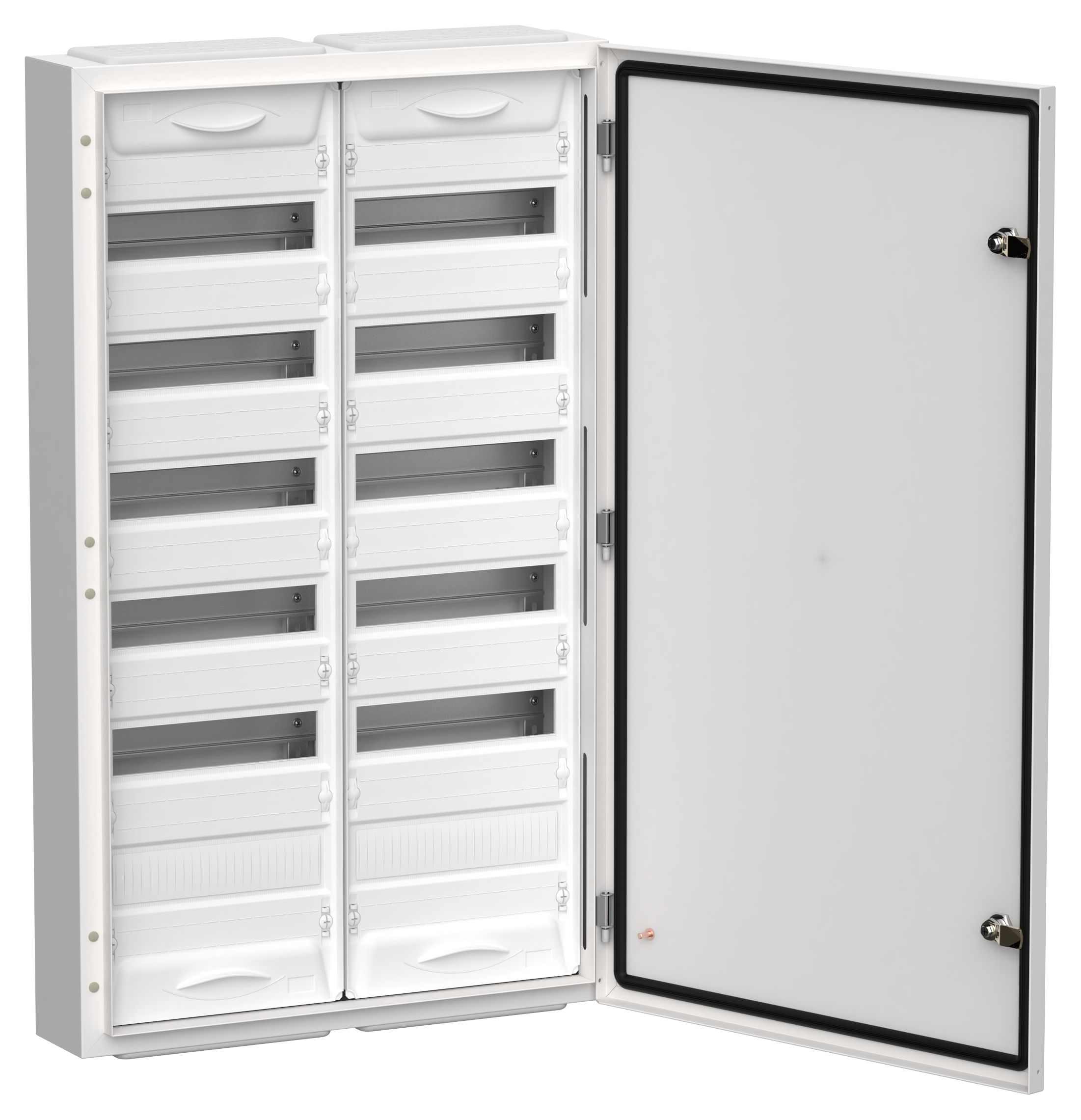 Изображение товара IEK TITAN 5 Корпус мет. ЩРн-144 (2х72) 960х570х140 IP54 бел