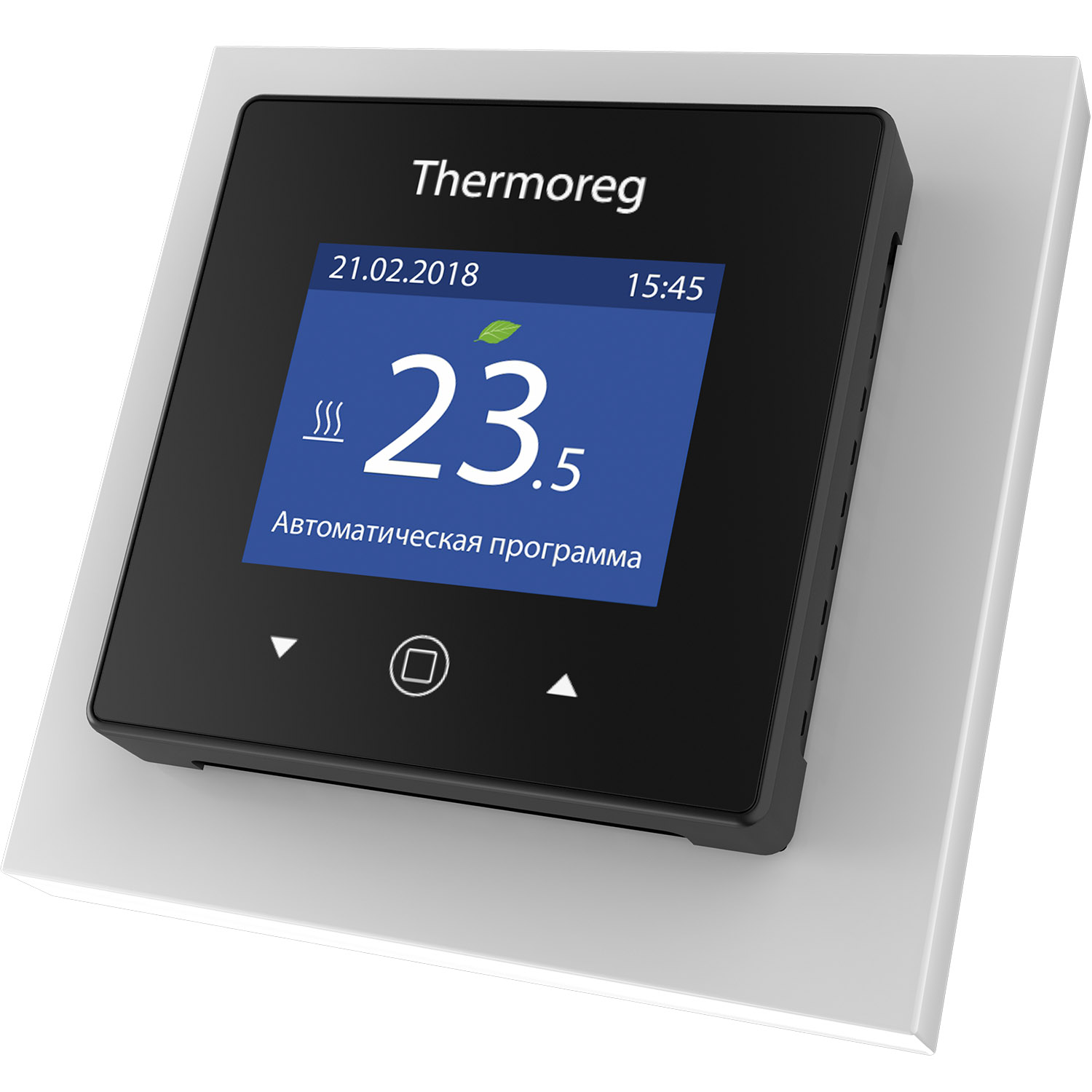 Thermo Thermoreg Черный/Белый Терморегулятор TI-970 с цветным экраном ...