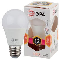 Изображение товара ЭРА Лампа светодиодная STD LED A60-13W-827-E27 13Вт груша теплый белый свет Е27