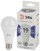 Изображение товара ЭРА Лампа светодиодная STD LED A65-19W-860-E27 19Вт груша холодный дневной свет Е27