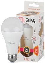 Изображение товара ЭРА STD LED A65-21W-827-E27 - теплый белый 21W, цоколь E27
