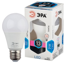 Изображение товара ЭРА Лампа светодиодная STD LED A60-13W-840-E27 13Вт груша нейтральный белый свет Е27