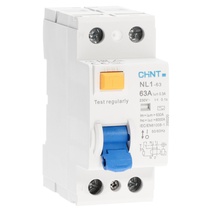 Изображение товара CHINT УЗО NL1-63 2P 63A 300mA 6kA тип AC (DB) (R)