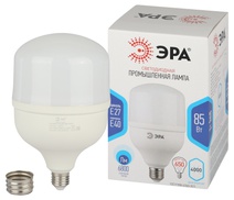 Изображение товара ЭРА Лампа светодиодная POWER STD LED T140-85W-4000-E27/E40 85Вт колокол нейтральный белый свет Е27/Е40