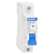 Изображение товара CHINT Авт. выкл. NXB-63S 1P 16А 4.5kA х-ка B (R)